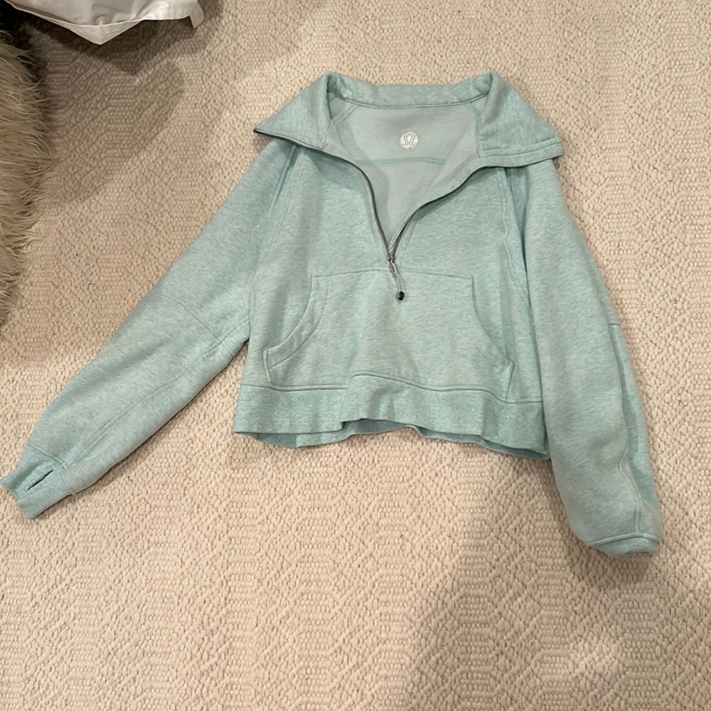 lululemon scuba half zip